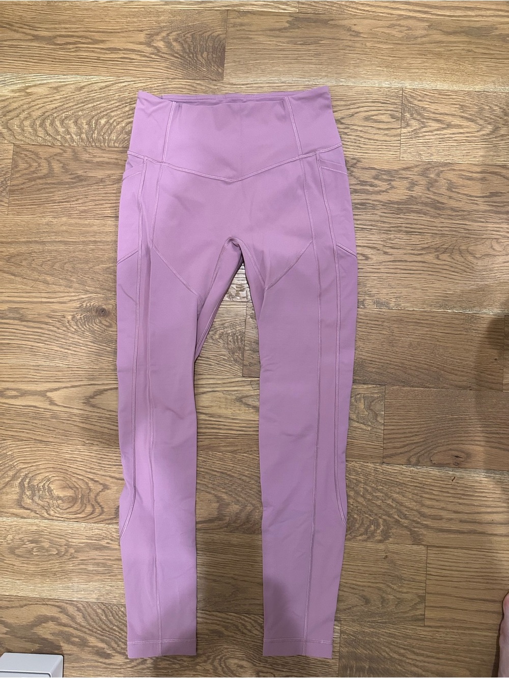 lululemon athletica Mauve High-Rise Seam Detail Leggings